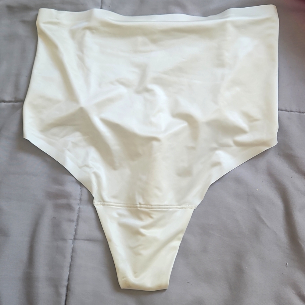 Spanx Shaping Satin High-Waisted Thong Panty